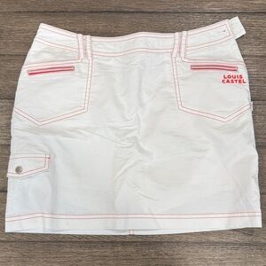 Louis Castel Women's White Skort